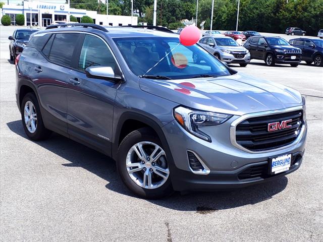 Used 2021 GMC Terrain SLE with VIN 3GKALMEV7ML383925 for sale in Roanoke, VA