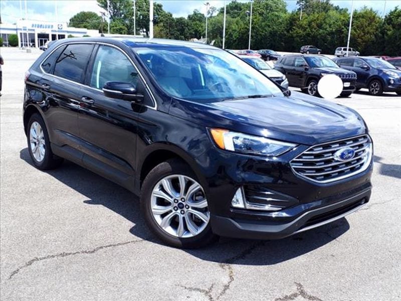 Used 2022 Ford Edge Titanium with VIN 2FMPK4K98NBA53686 for sale in Roanoke, VA