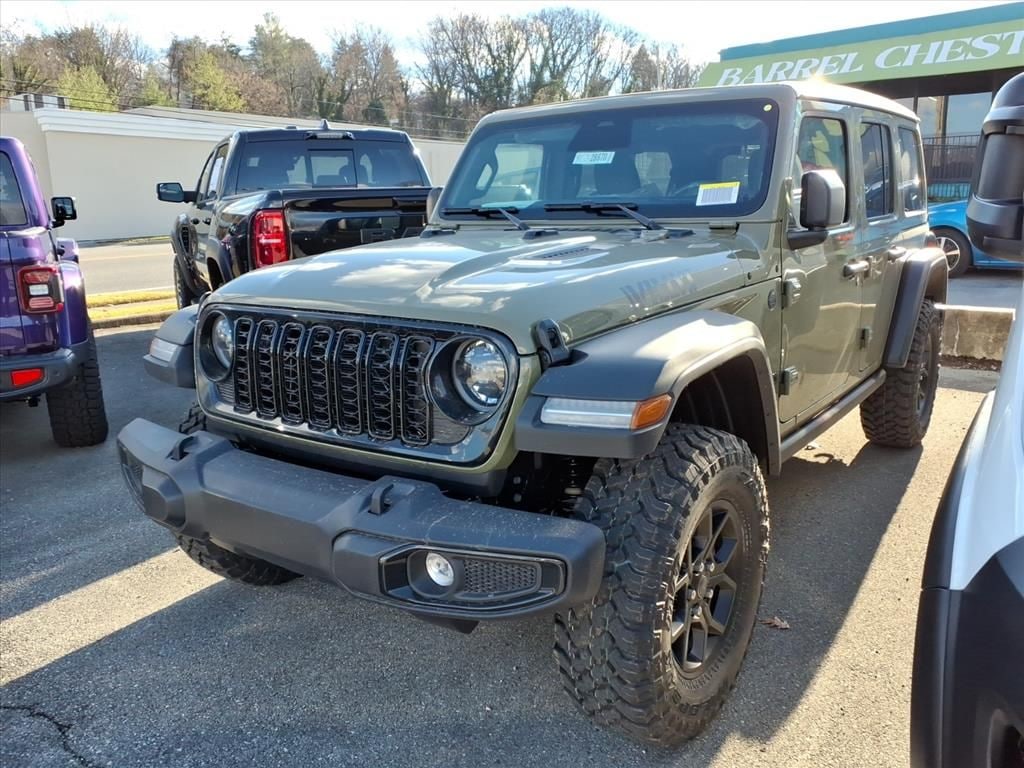 New 2026 Jeep Wrangler 4-DOOR WILLYS Sport Utility