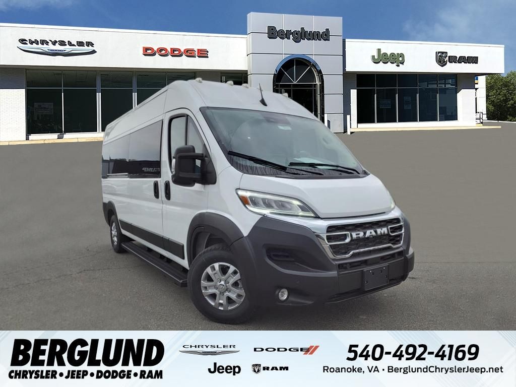New 2024 Ram ProMaster PROMASTER 2500 SLT+ WINDOW VAN HIGH ROOF 159' WB Cargo Van
