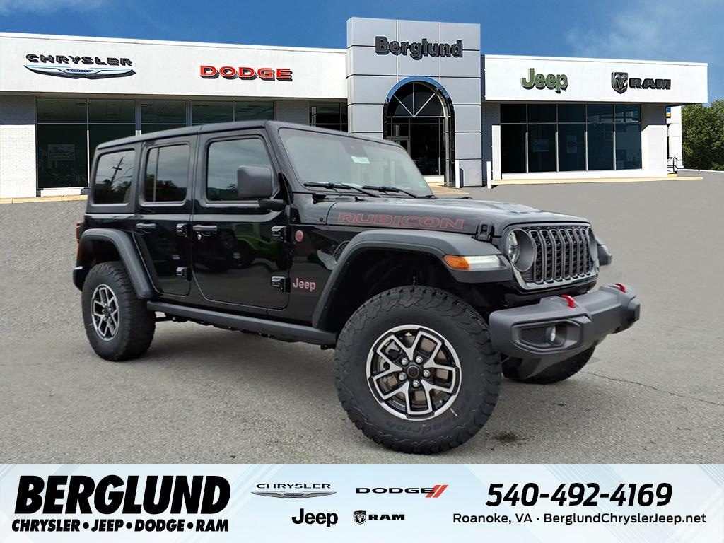 New 2025 Jeep Wrangler 4-DOOR RUBICON Sport Utility