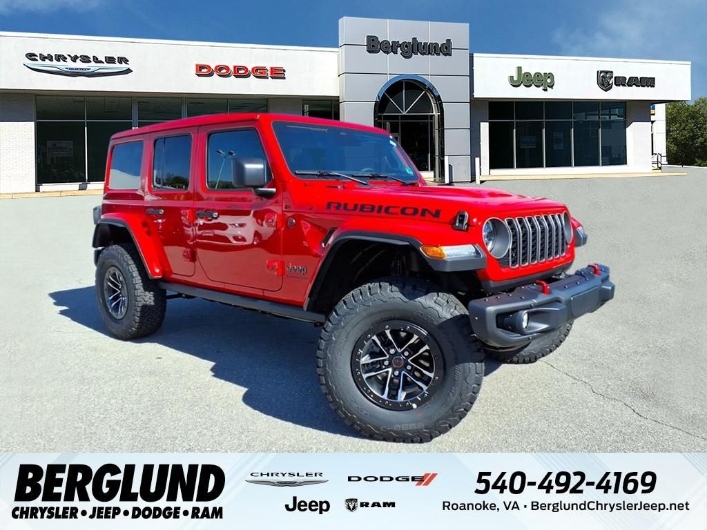 New 2026 Jeep Wrangler 4-DOOR RUBICON X Sport Utility