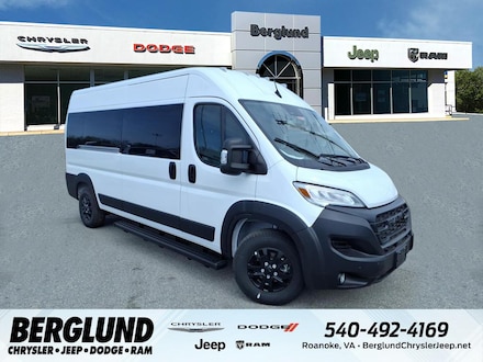 2026 Ram ProMaster PROMASTER 2500 SLT+ WINDOW VAN HIGH ROOF 159' WB Cargo Van