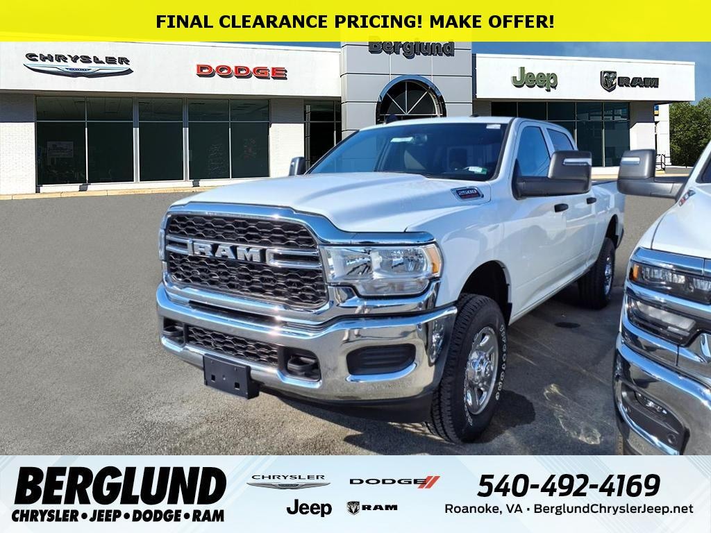 New 2024 Ram 2500 TRADESMAN CREW CAB 4X4 6'4 BOX Pickup