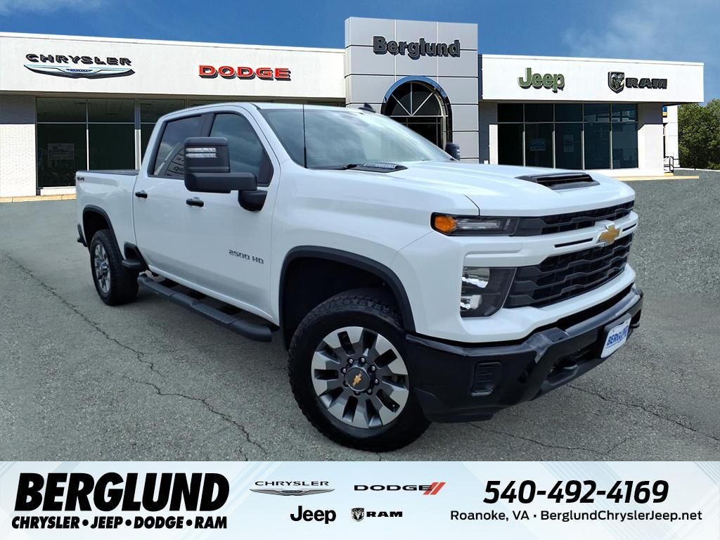 Used 2024 Chevrolet Silverado Custom Crew Cab