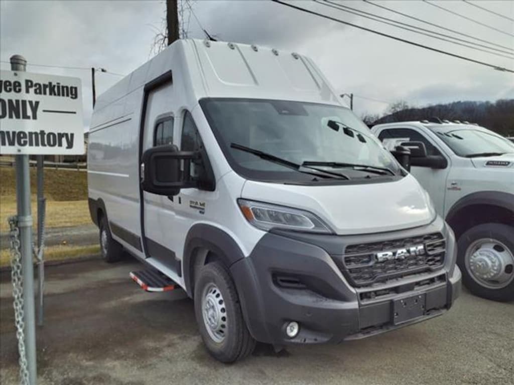 New 2024 Ram ProMaster PROMASTER EV SUPER HIGH ROOF 159â WB EXT Cargo Van