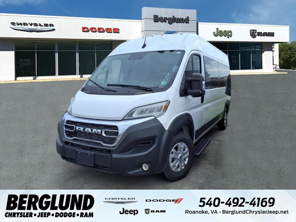 New 2024 Ram ProMaster PROMASTER 2500 SLT+ WINDOW VAN HIGH ROOF 159' WB Cargo Van