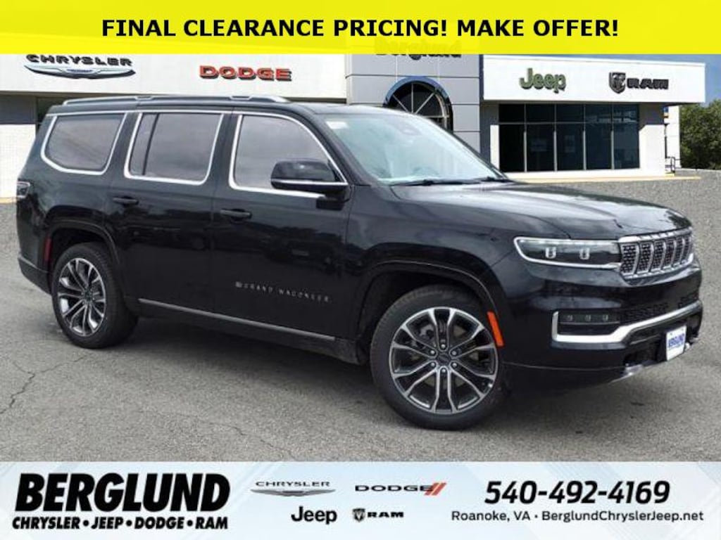 New 2024 Jeep Grand Wagoneer SERIES III 4X4 Sport Utility