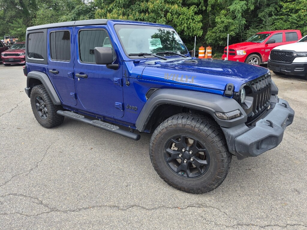 Used 2020 Jeep Wrangler Willys Sport Utility
