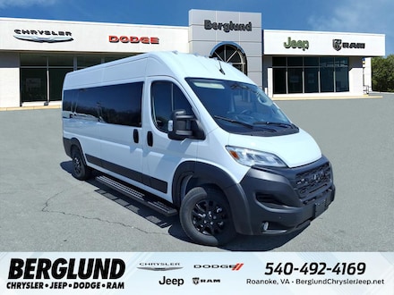 2026 Ram ProMaster PROMASTER 2500 SLT+ WINDOW VAN HIGH ROOF 159' WB Cargo Van