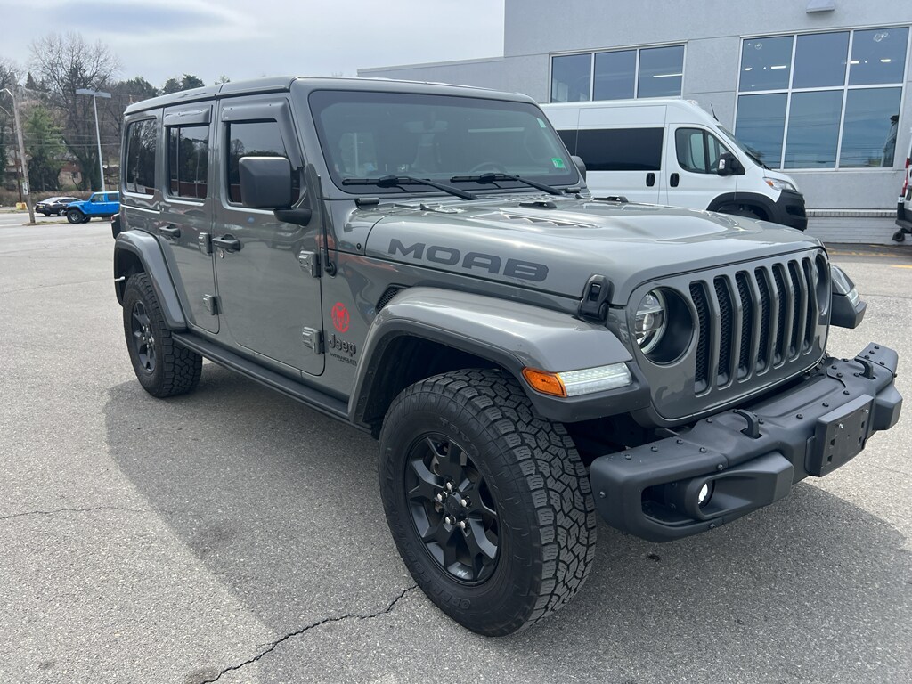 Used 2018 Jeep Wrangler Moab Sport Utility