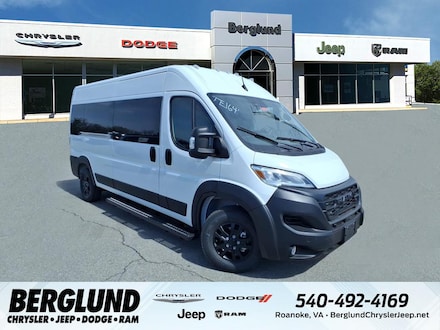 2026 Ram ProMaster PROMASTER 2500 SLT+ WINDOW VAN HIGH ROOF 159' WB Cargo Van