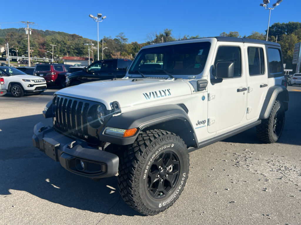 Used 2023 Jeep Wrangler 4xe Willys Sport Utility