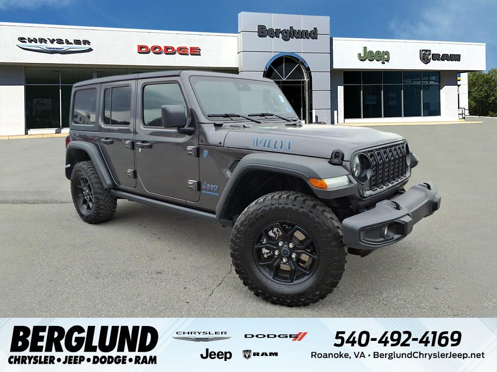 Used 2025 Jeep Wrangler 4xe Willys Sport Utility