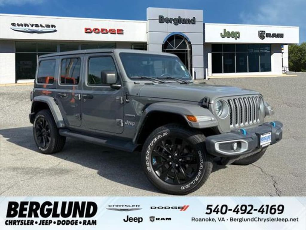 Used 2023 Jeep Wrangler 4xe Sahara Sport Utility