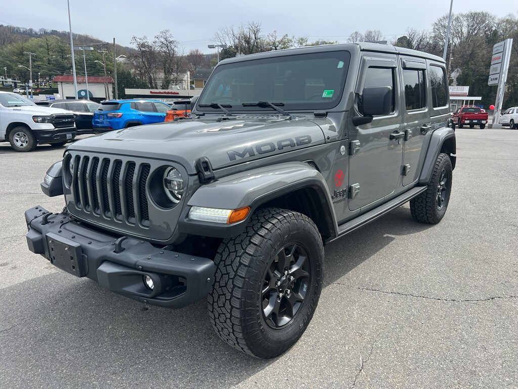 Used 2018 Jeep Wrangler Moab Sport Utility