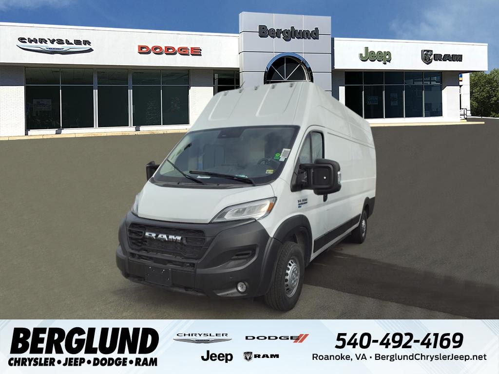 New 2024 Ram ProMaster PROMASTER EV SUPER HIGH ROOF 159â WB EXT Cargo Van