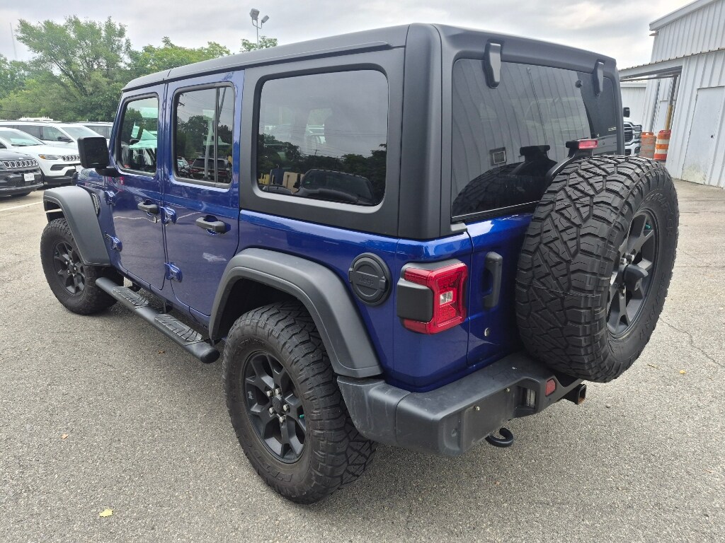 Used 2020 Jeep Wrangler Willys Sport Utility
