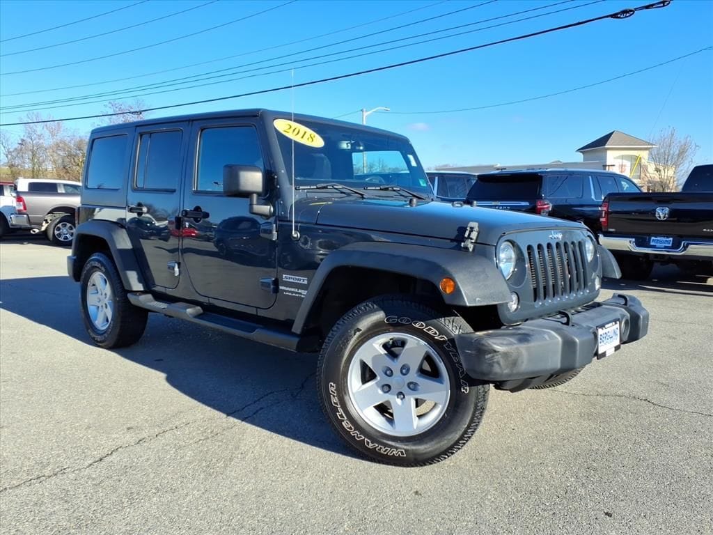 Used 2018 Jeep Wrangler JK Sport S Sport Utility