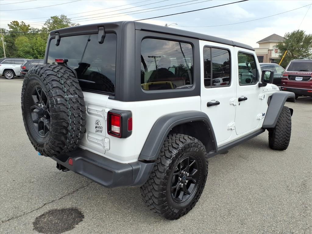 Used 2024 Jeep Wrangler 4xe Willys Sport Utility