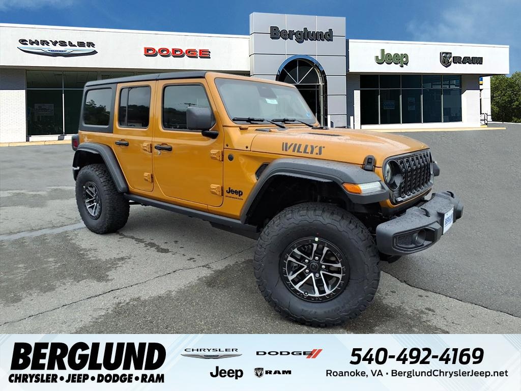 New 2026 Jeep Wrangler 4-DOOR WILLYS Sport Utility