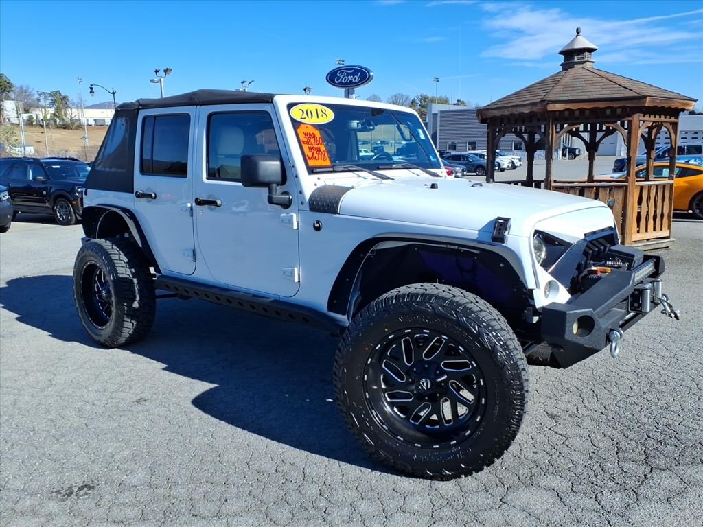 Used 2018 Jeep Wrangler JK Unlimited Sport SUV
