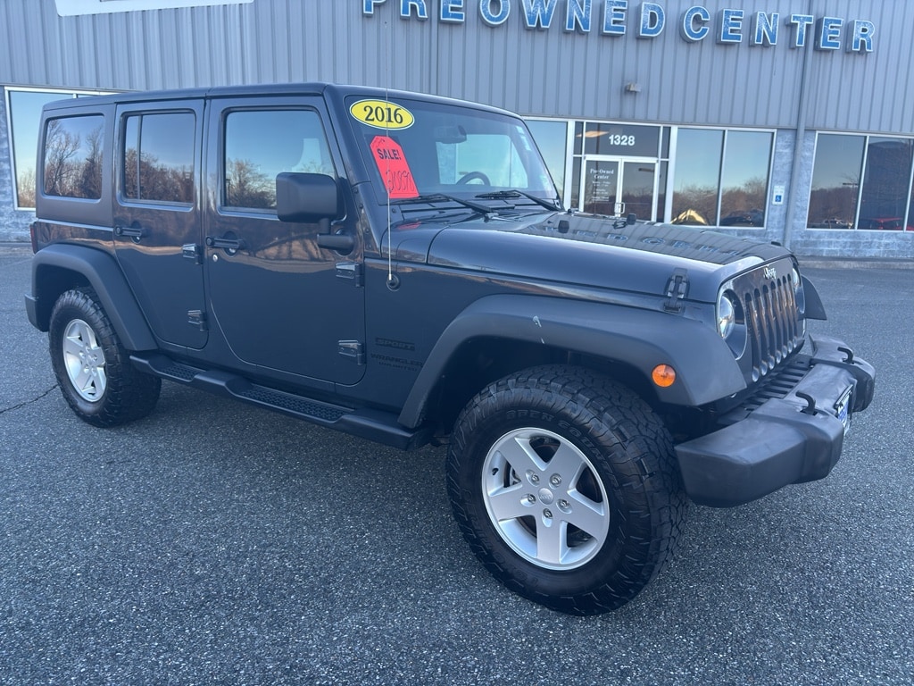 Used 2016 Jeep Wrangler Unlimited Sport