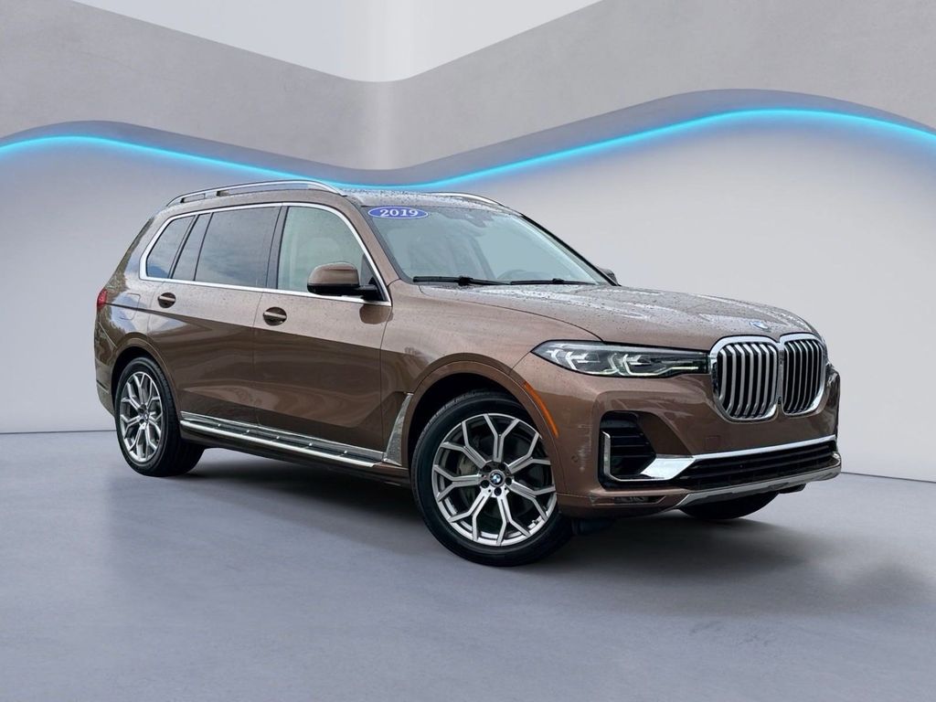 Used 2019 BMW X7 40i with VIN 5UXCW2C57KL084171 for sale in Roanoke, VA