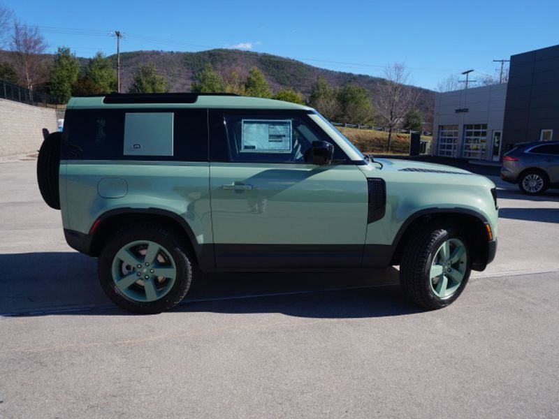 Certified 2023 Land Rover Defender 75th Edition with VIN SALEW6EUXP2168156 for sale in Roanoke, VA