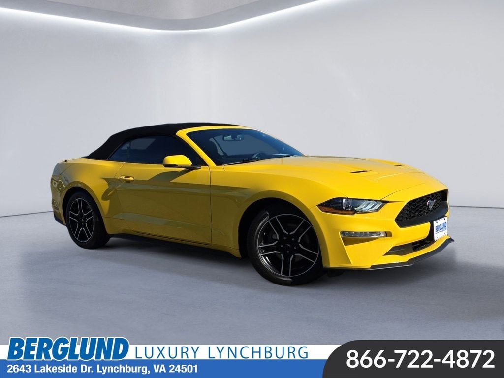 Used 2018 Ford Mustang EcoBoost Premium Convertible