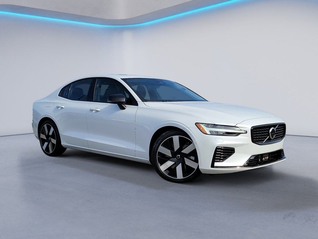 Certified 2024 Volvo S60 plug-in hybrid T8 Plus Dark Sedan