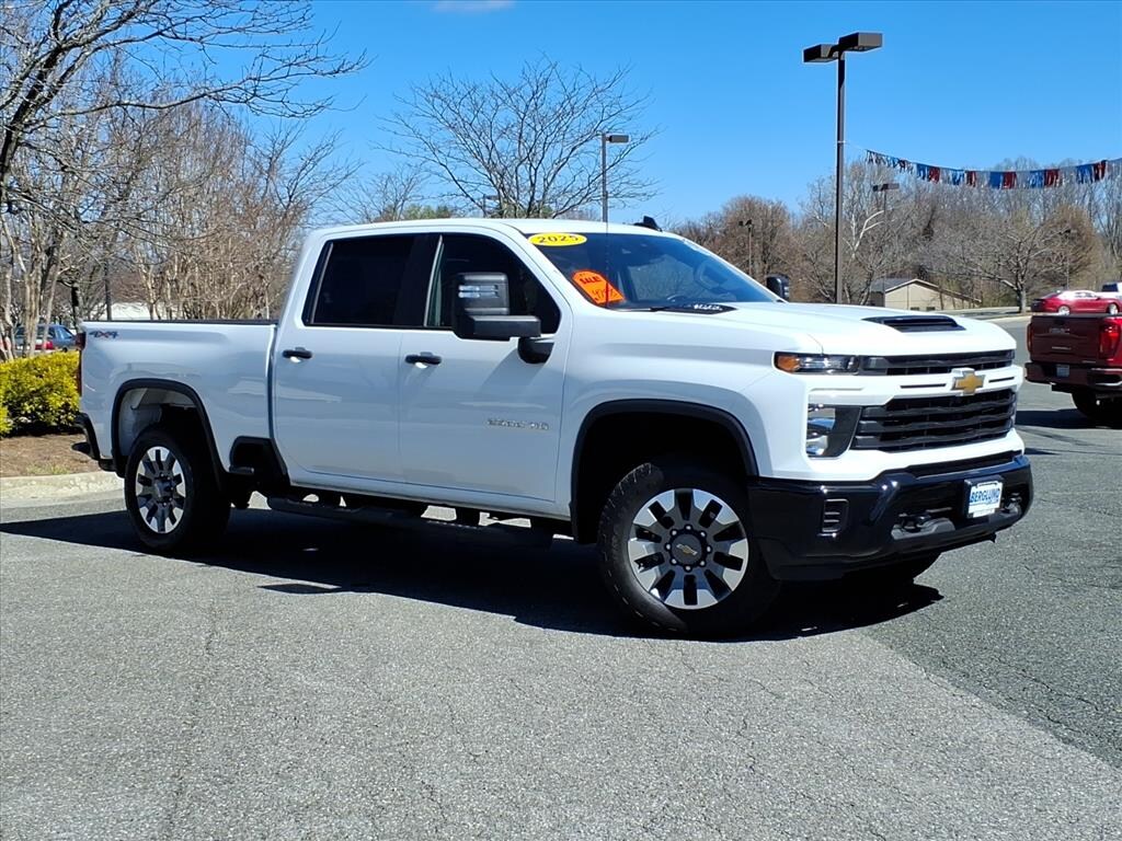 Used 2025 Chevrolet Silverado Custom Cab; Crew