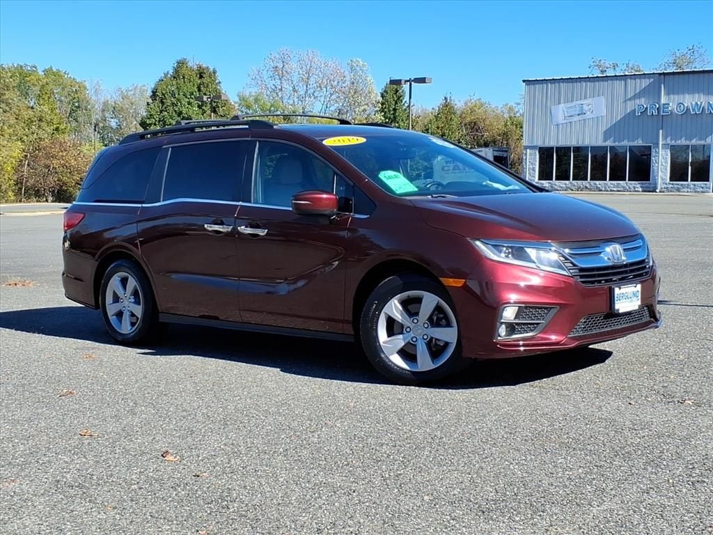 Certified 2019 Honda Odyssey EX-L w/Navi/RES Passenger Van