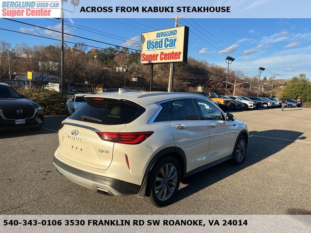Used 2021 INFINITI QX50 ESSENTIAL SUV