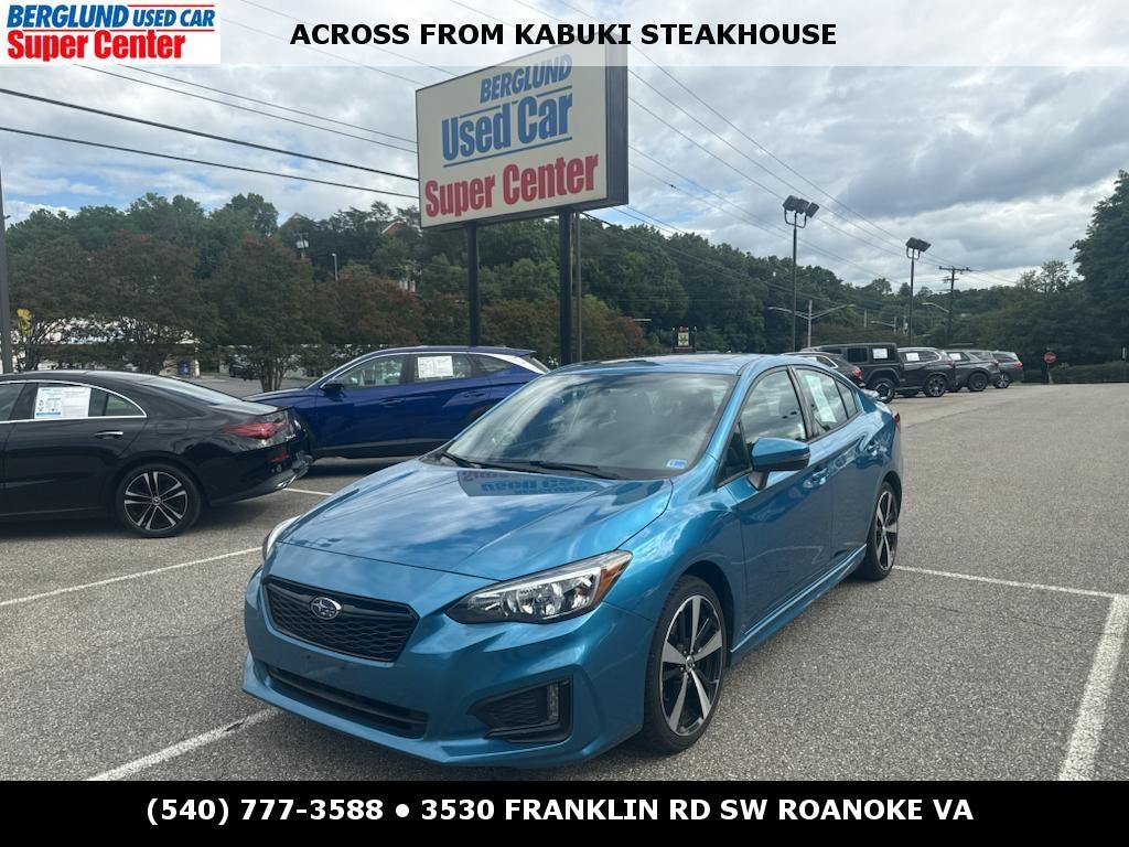 Used 2017 Subaru Impreza 2.0i Sport with EyeSight + Moonroof + BSD/RCTA + HK Audio + Starlink Sedan