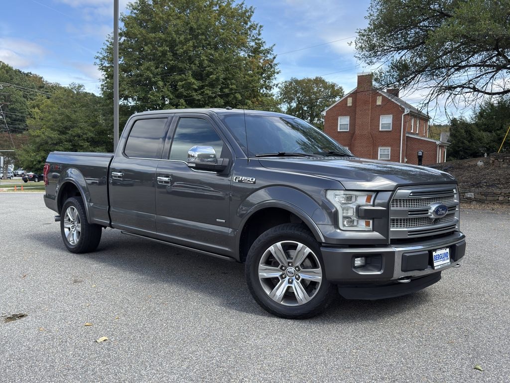 Used 2016 Ford F-150 Platinum Truck SuperCrew Cab
