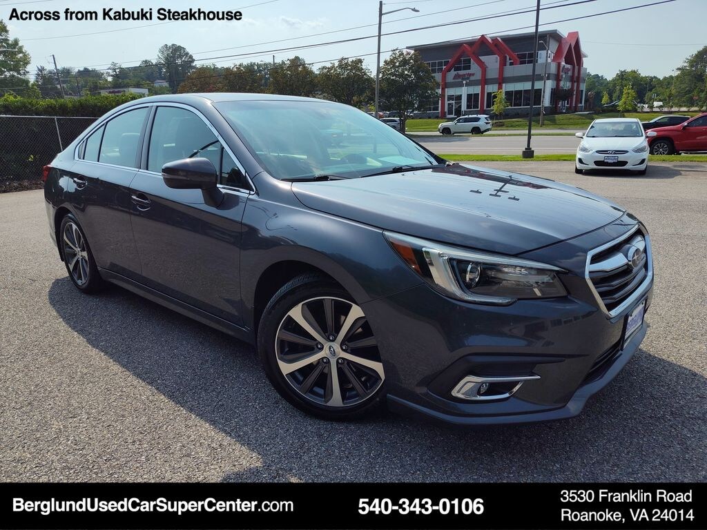 Used 2018 Subaru Legacy 2.5i Limited with EyeSight, High Beam Assist, Navigation, Reverse Auto Braking, LED Headlights, Steering Responsive Headlights, and Starlink Sedan