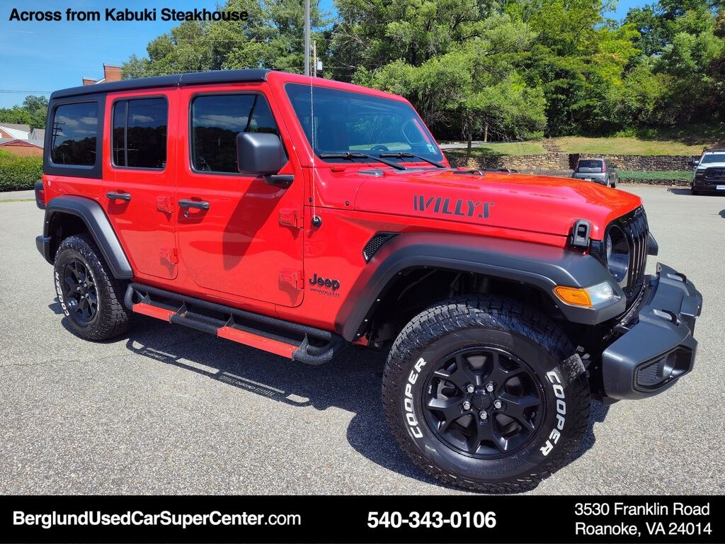 Used 2022 Jeep Wrangler Unlimited Sport SUV