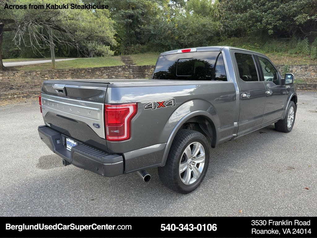Used 2016 Ford F-150 Platinum Truck SuperCrew Cab