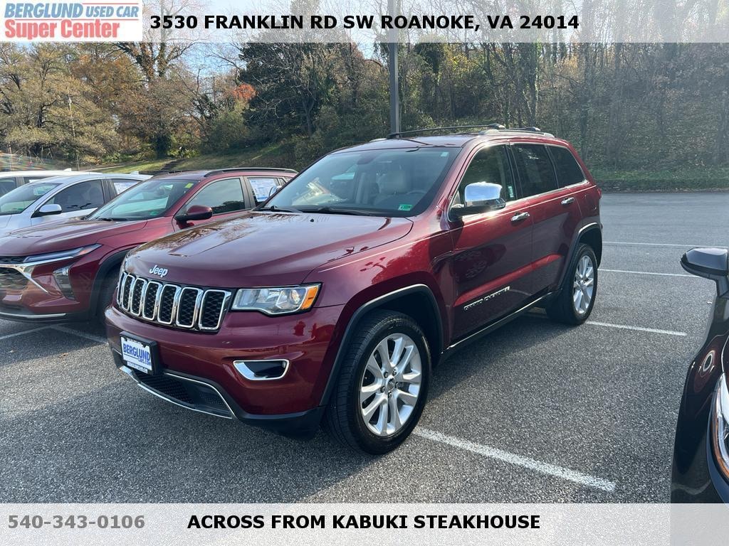 Used 2017 Jeep Grand Cherokee Limited 4x4 SUV