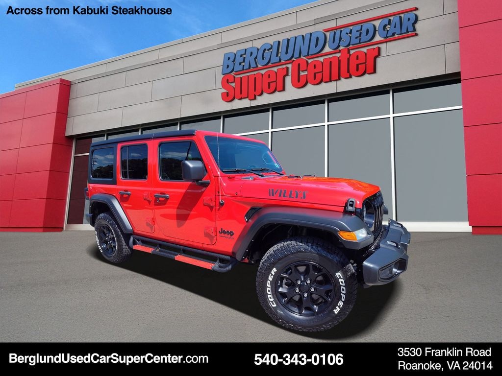 Used 2022 Jeep Wrangler Unlimited Sport SUV