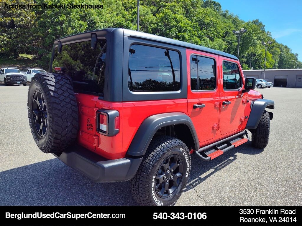 Used 2022 Jeep Wrangler Unlimited Sport SUV
