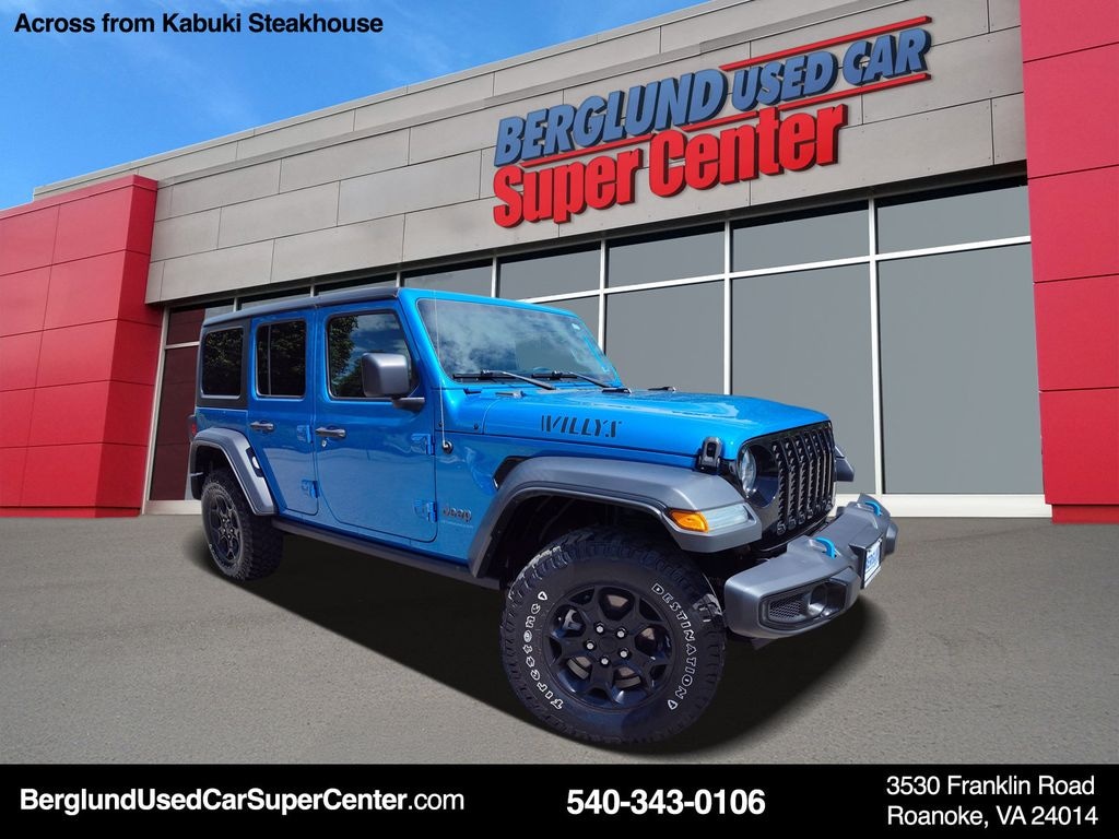 Used 2023 Jeep Wrangler 4xe SUV