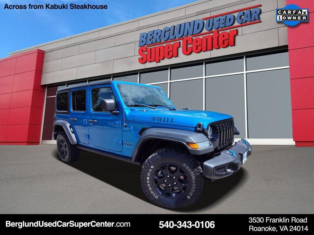 Used 2023 Jeep Wrangler 4xe SUV