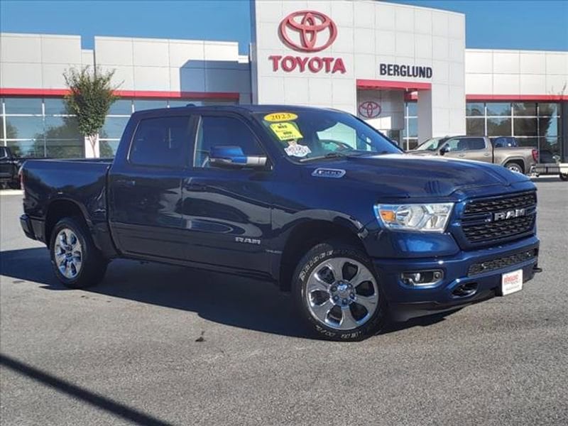 Used 2023 RAM Ram 1500 Pickup Big Horn/Lone Star with VIN 1C6SRFFT3PN641425 for sale in Lynchburg, VA