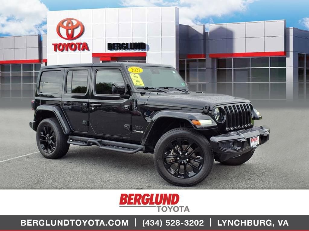Used 2021 Jeep Wrangler Unlimited Sahara High Altitude Sport Utility