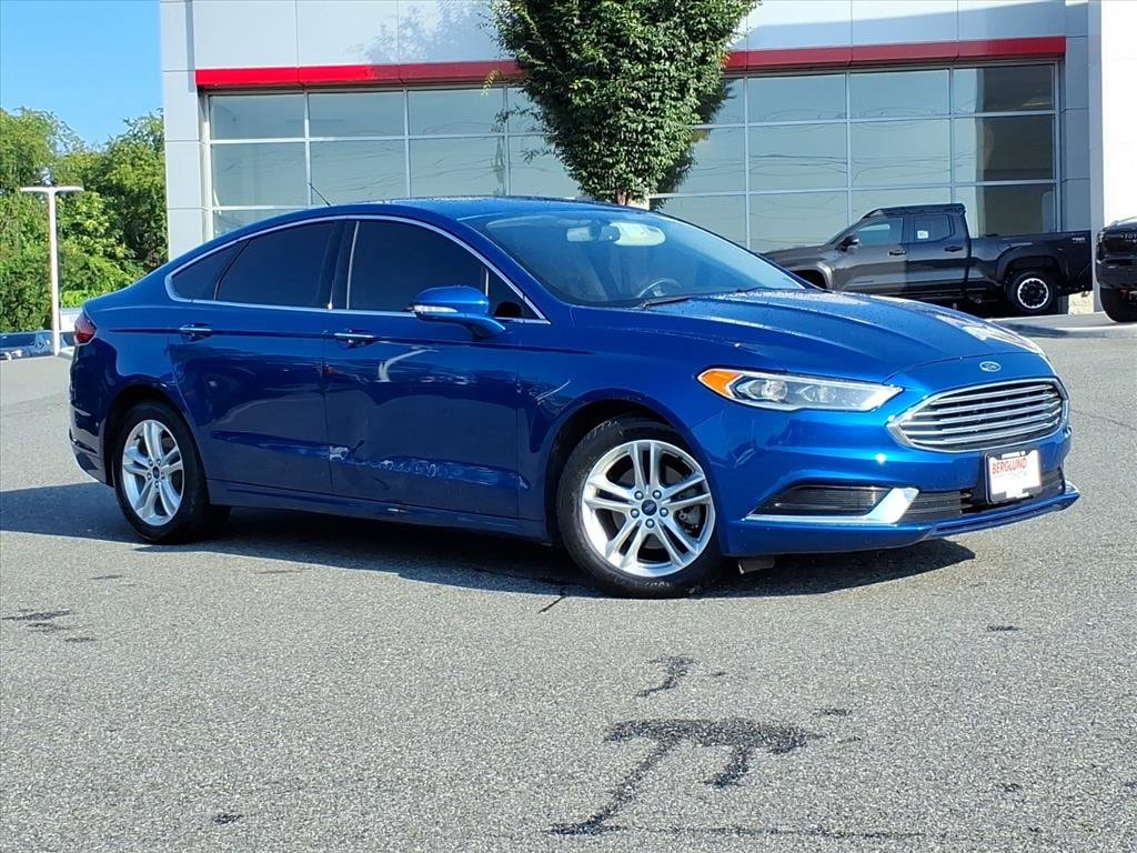 Used 2018 Ford Fusion SE with VIN 3FA6P0HD9JR251751 for sale in Lynchburg, VA