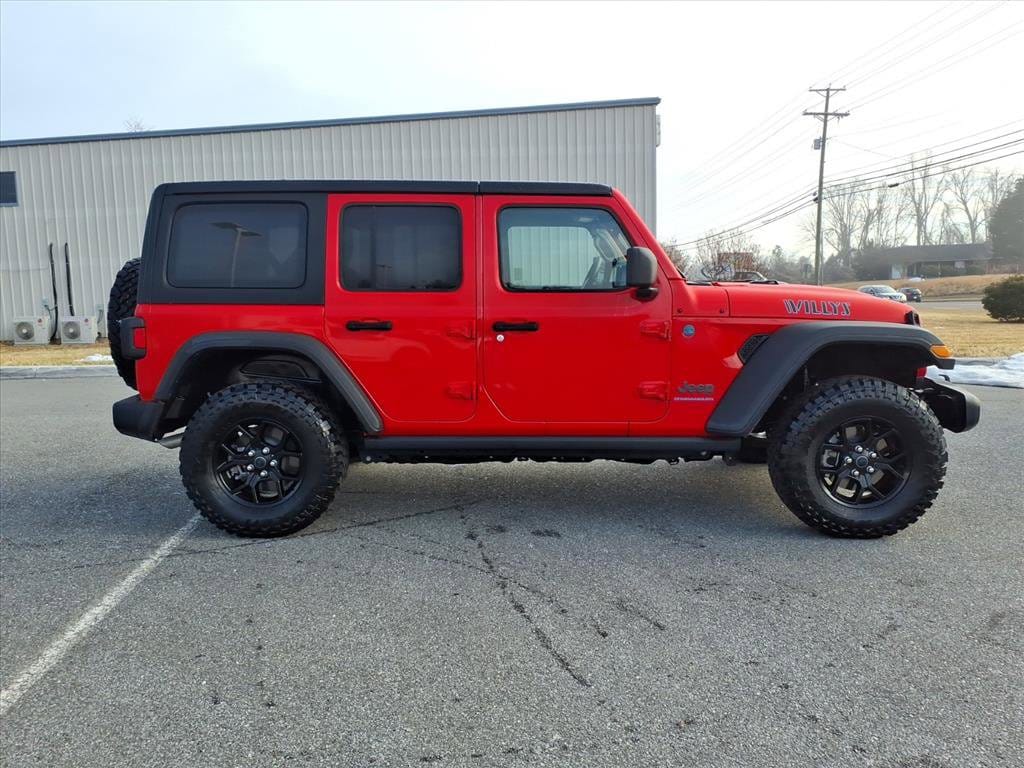 Used 2025 Jeep Wrangler 4xe Willys Sport Utility