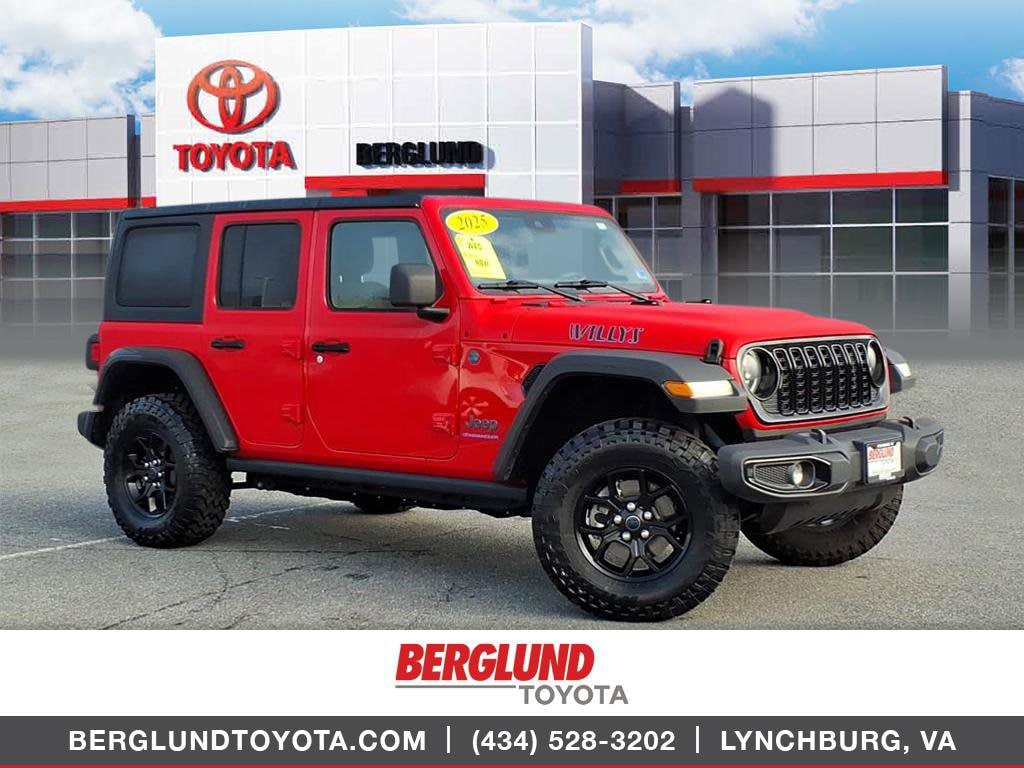 Used 2025 Jeep Wrangler 4xe Willys Sport Utility