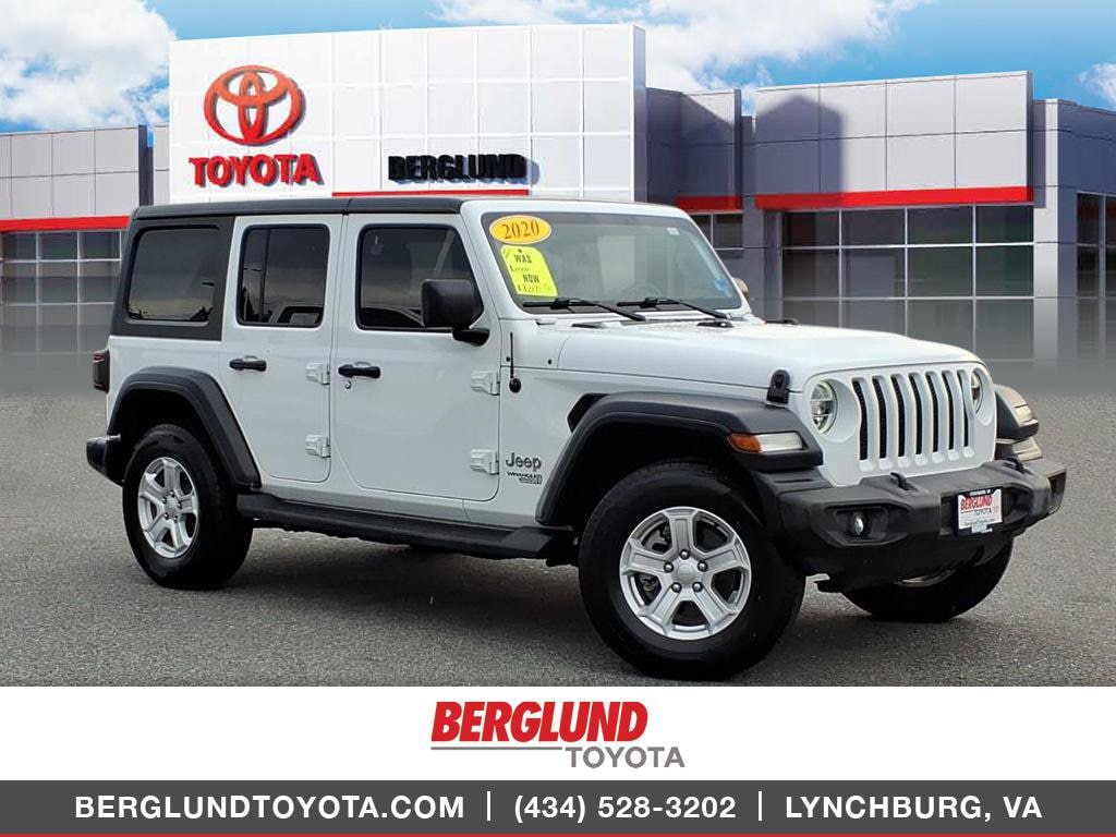 Used 2020 Jeep Wrangler Sport S Sport Utility
